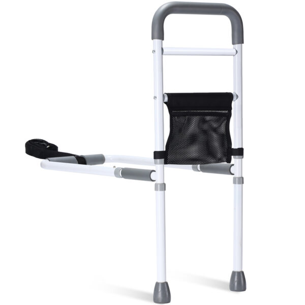 Height Adjustable Bed Assist Rail for Seniors